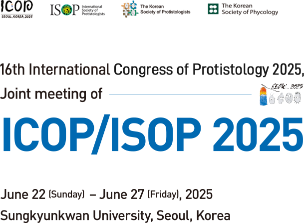 16th International Congress of Protistology 2025, Joint meeting of ICOP/ISOP 2025